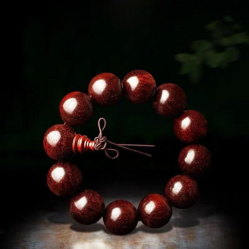 XD2586; Bracelet small leaf purple sandalwood exquisite hand beads