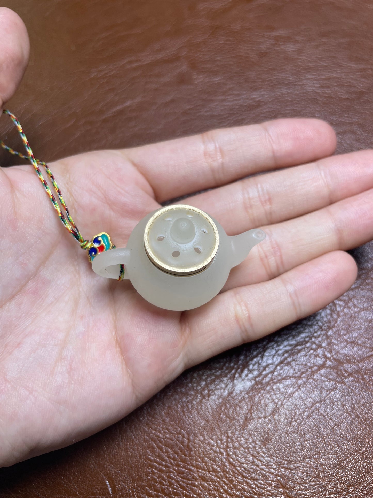 D36 Bracelet  Buddha handle piece with auspicious cloud pendant without a gift box