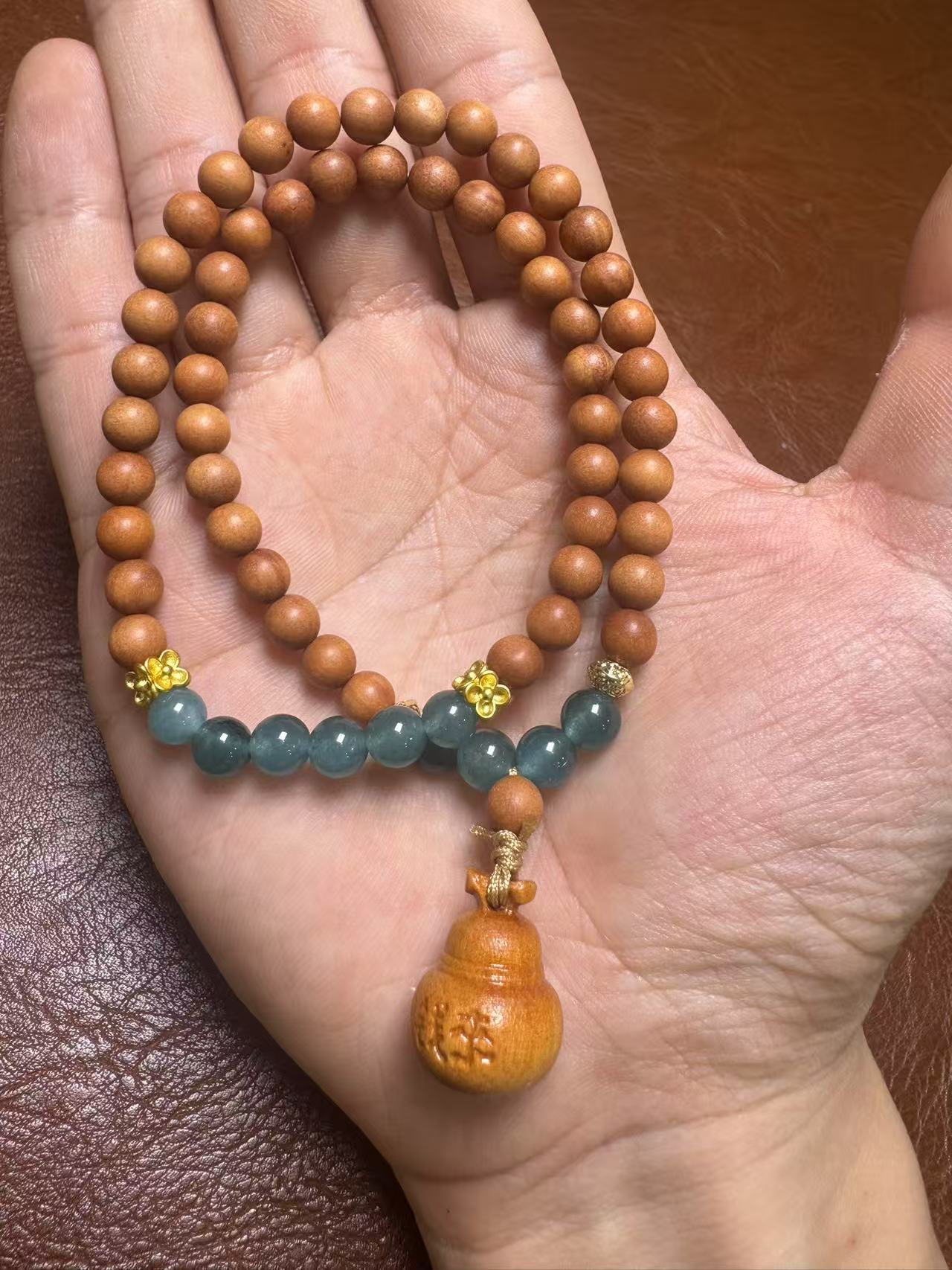 XD2013 Bracelet Yellow Pear Wood Bracelet