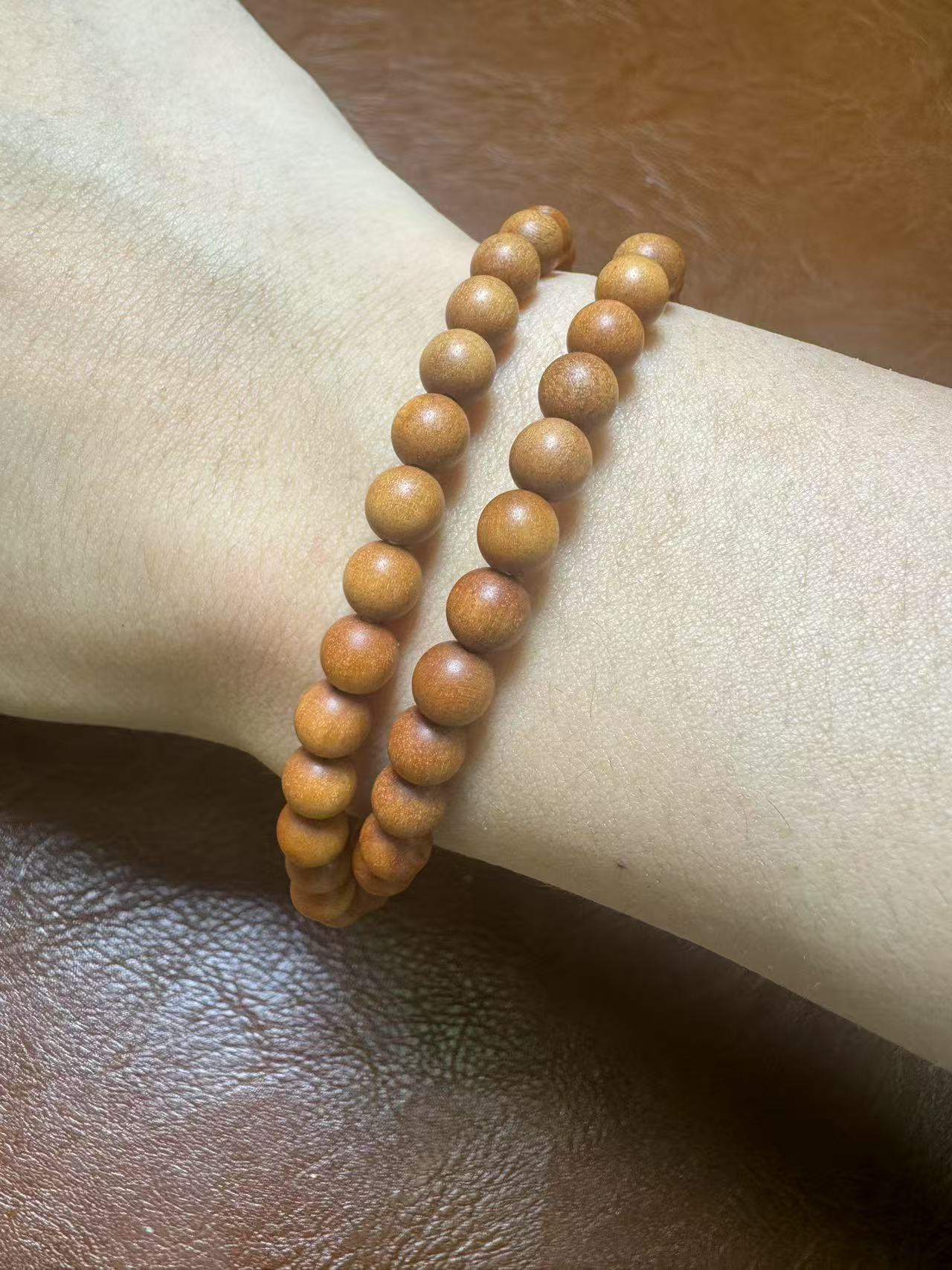 XD2013 Bracelet Yellow Pear Wood Bracelet