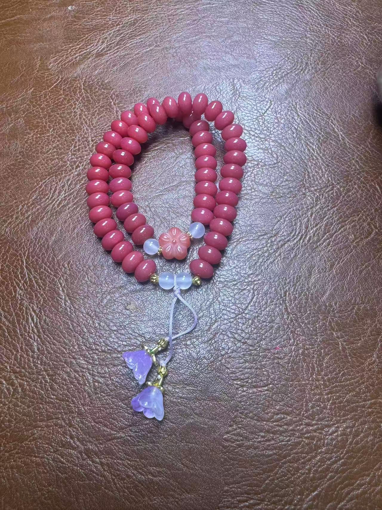 N60 Bracelet  fine collection of beads for prayer beads