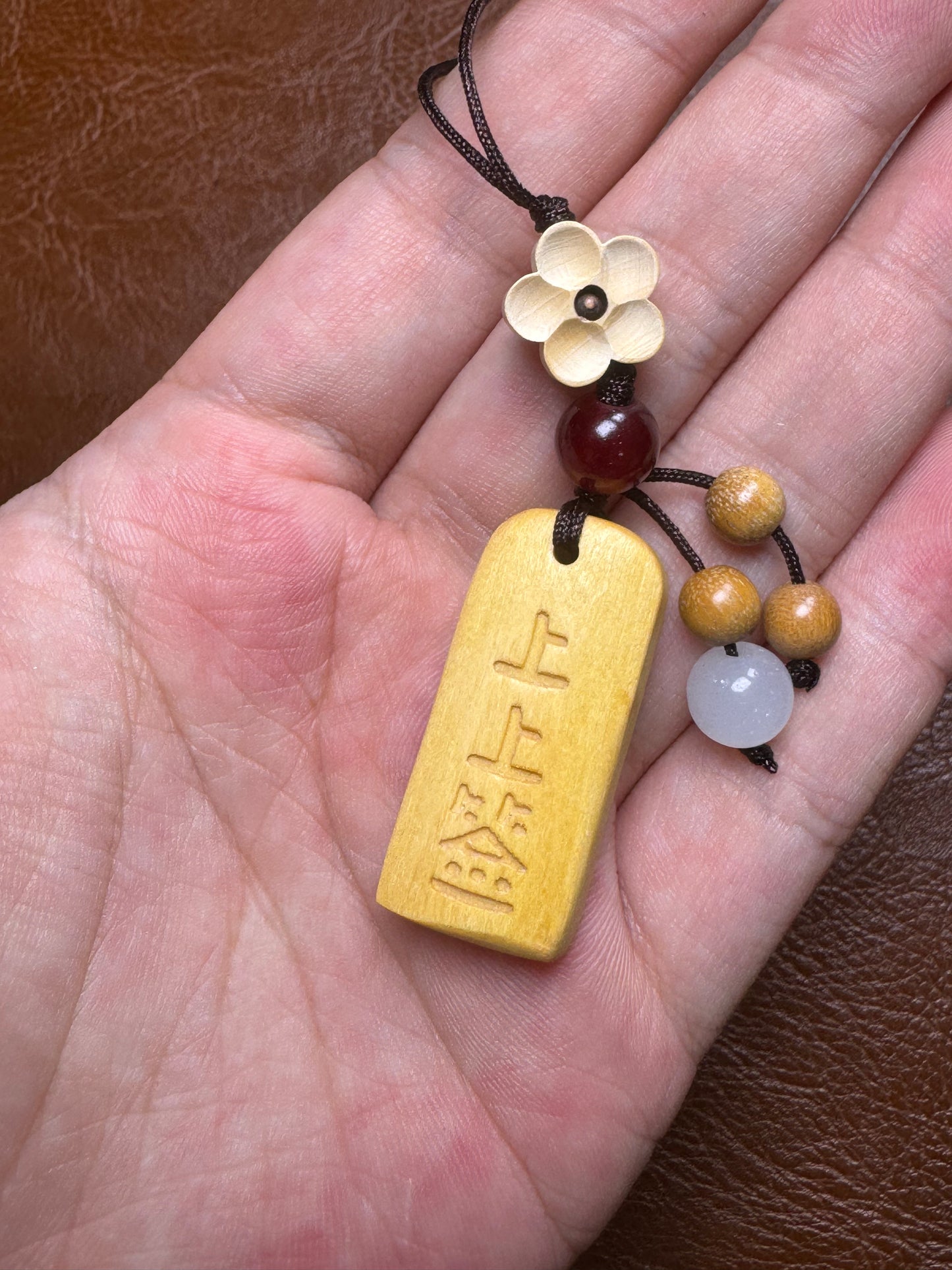 xd2643 Bracelet  Fine quality Huanghuali pendant for cultural play